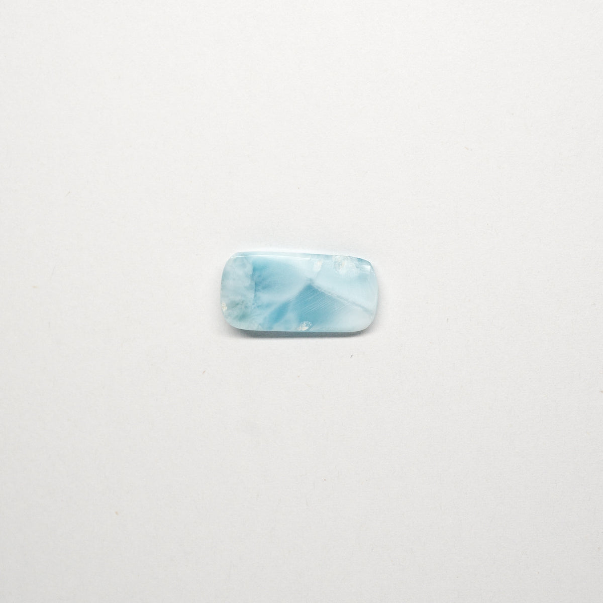 Gel Larimar Cabochon - 5.17 ct - Feinschliff | «Das Fenster von Barahona»
