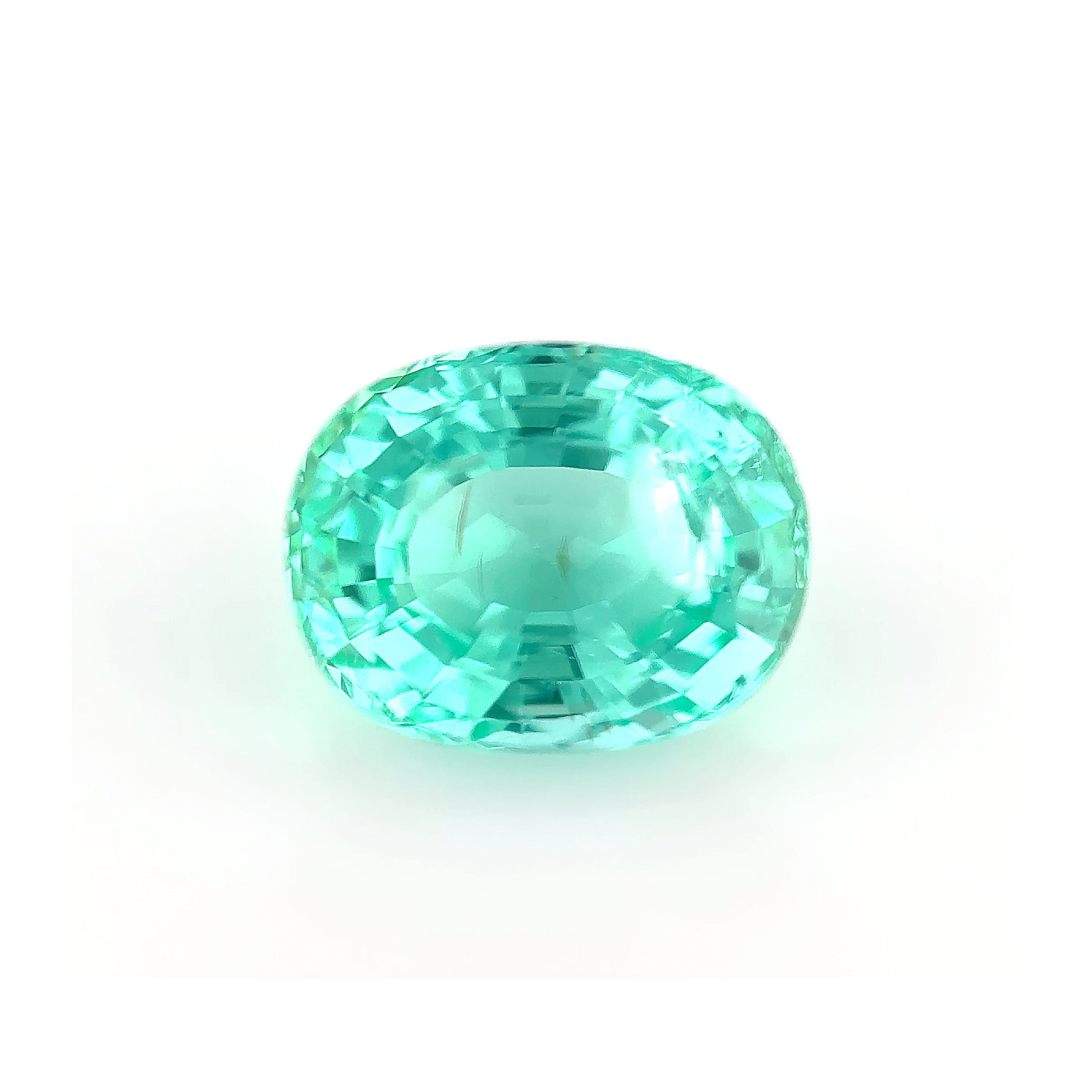 Paraiba Turmalin 2.69 ct Lagune des Lichts – Intensiv neon-türkis leuchtender Edelstein - zertifiziert - Old-Stock