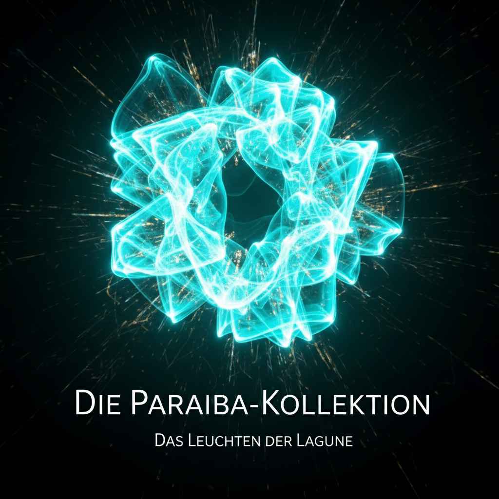 Abstraktes Kollektionsbild der Paraiba Kollektion zum Kaufen in der Schweiz | Edelsteinkabinett.Schweiz