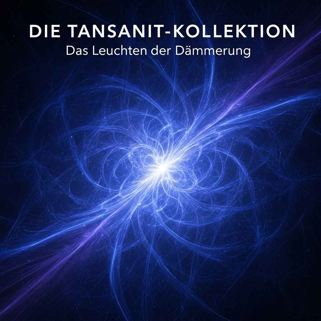 Abstraktes Kollektionsbild der Tansanit Kollektion zum Kaufen in der Schweiz | Edelsteinkabinett.Schweiz