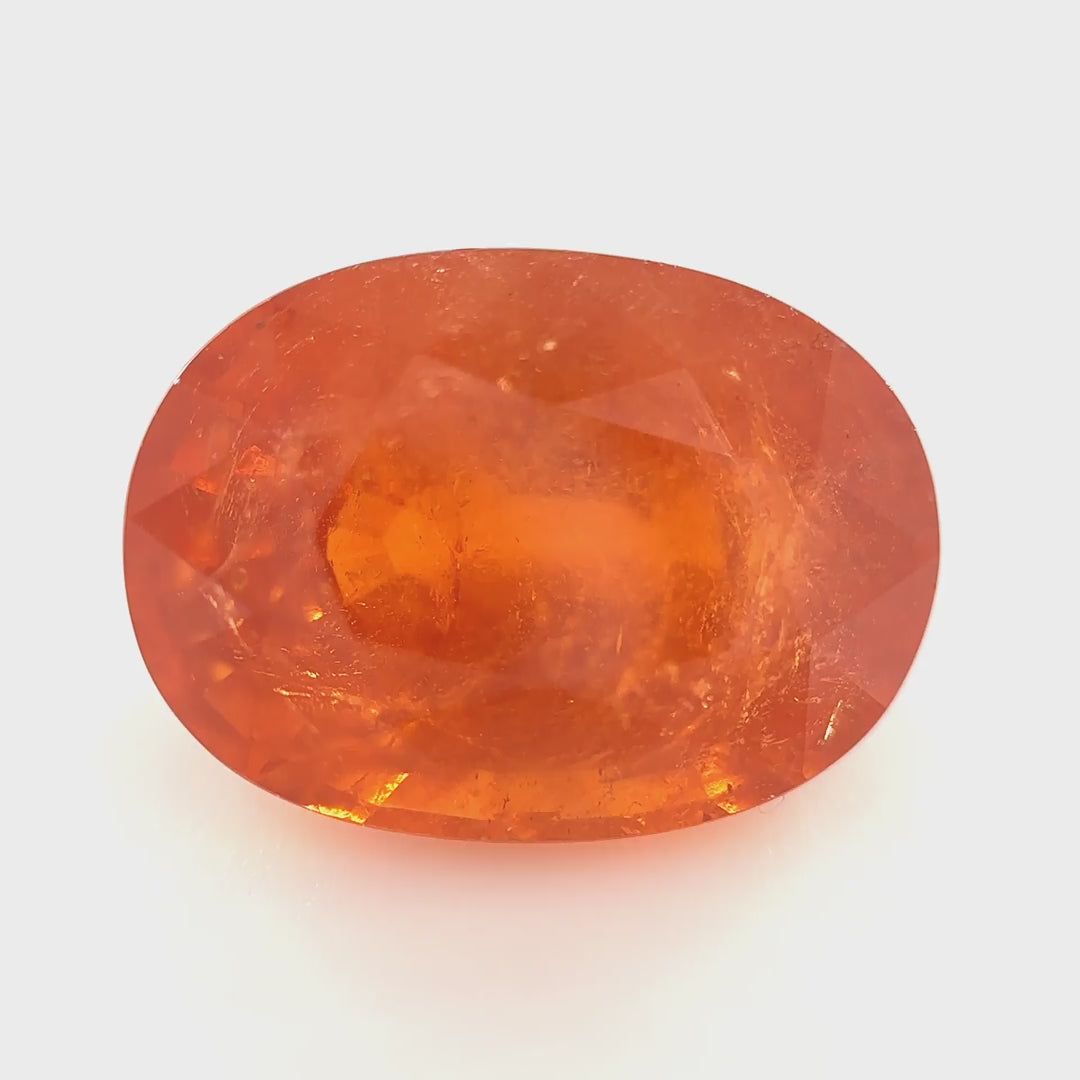 Mandarin Granat - 9.23 ct | Strahlende Abendsonne