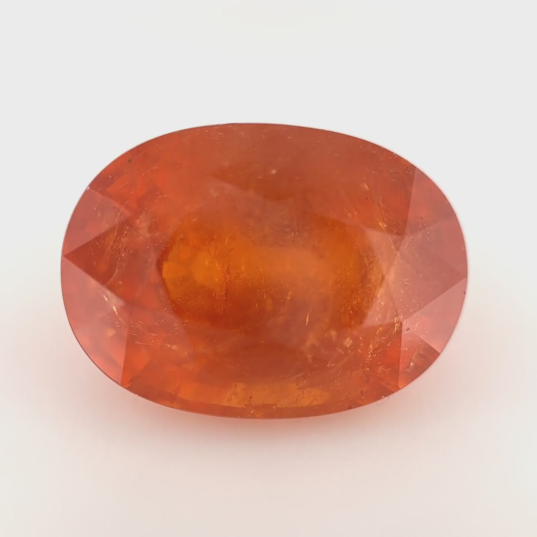 Mandarin Granat - 9.23 ct | Strahlende Abendsonne