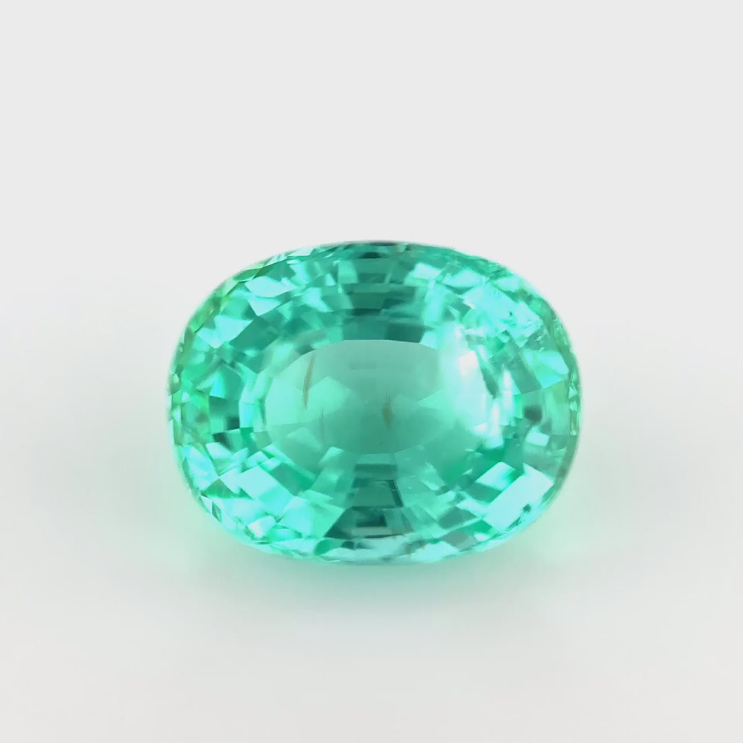 Paraiba Turmalin - 2.69 ct | Lagune des Lichts: Ein Neon-Herz Afrikas