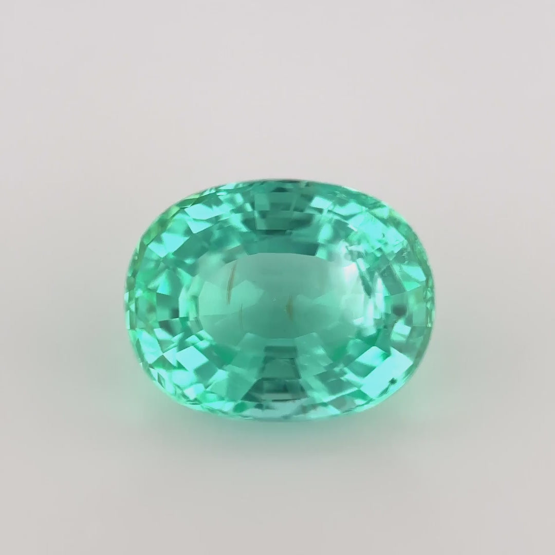 Paraiba Turmalin - 2.69 ct | Lagune des Lichts: Ein Neon-Herz Afrikas