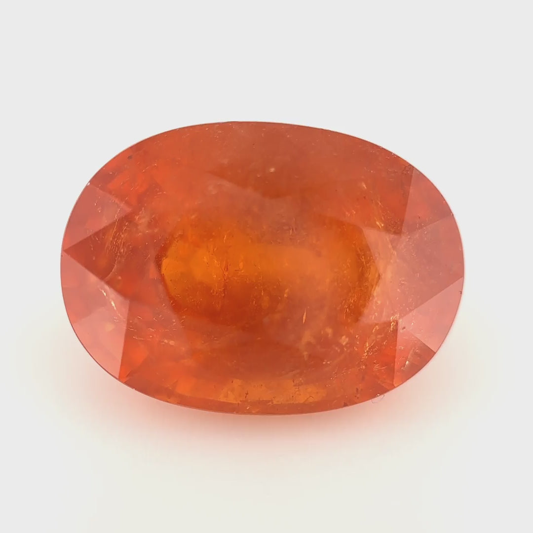 Mandarin Granat - 9.23 ct | Strahlende Abendsonne