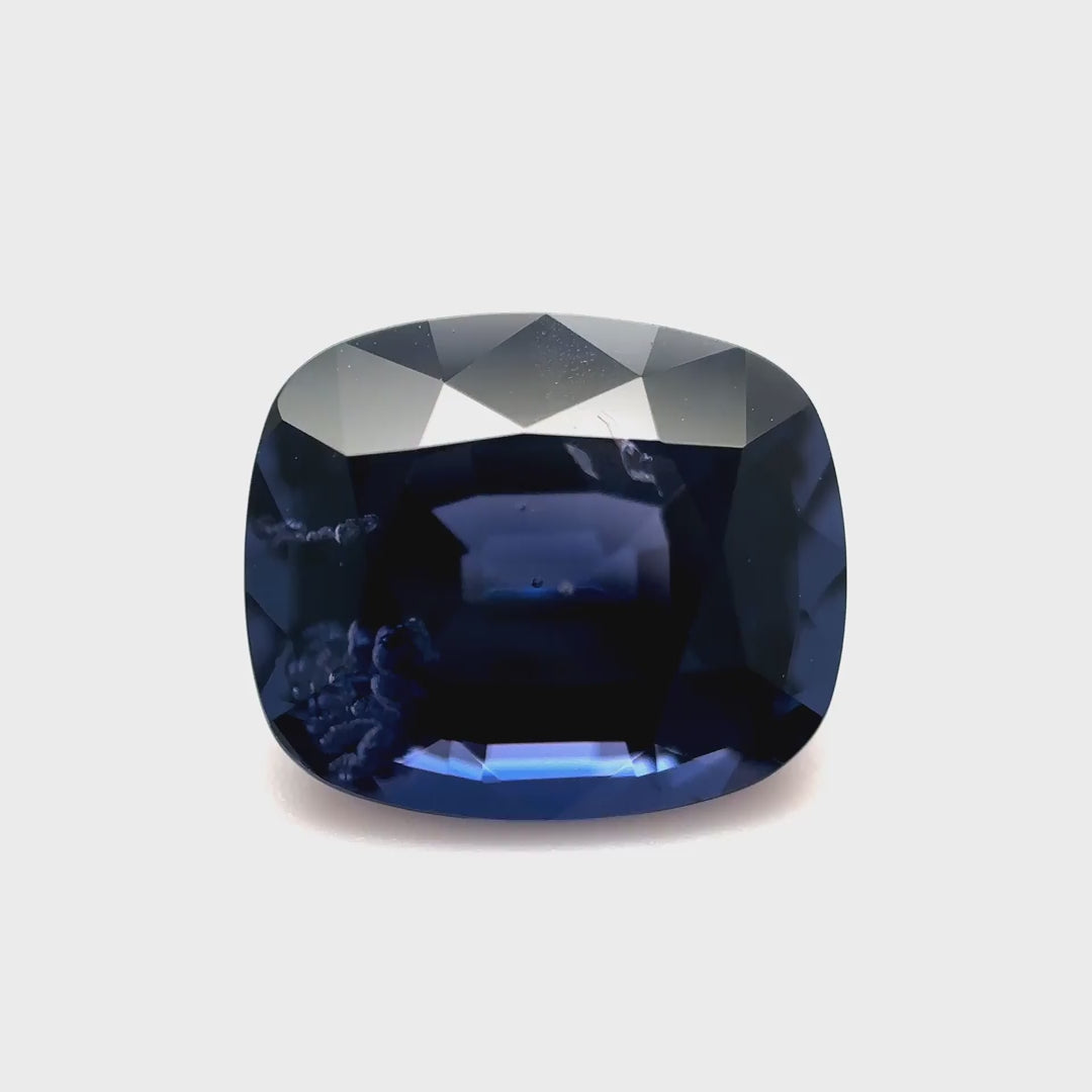 Farbwechsel-Spinell - Blau nach Violett-Purpur - 3.03 ct | Das Zweifache Feuer Ceylons
