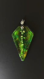 Das Grüne Erwachen | Resin-Art-Unikat | Swiss Art by Eric ℠