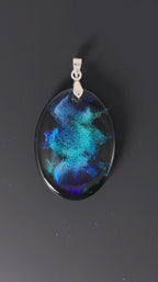 Das Fragment der Polarnacht | Resin-Art-Unikat | Swiss Art by Eric ℠